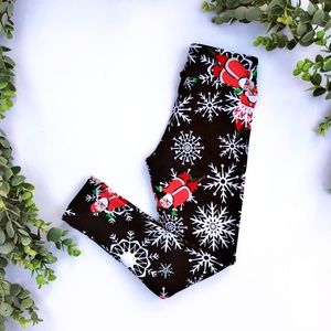Lularoe Kids Christmas Leggings